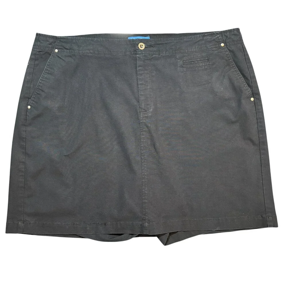 Womens Dockers Skirt‎ with Built-In Shorts Plus Size 18W